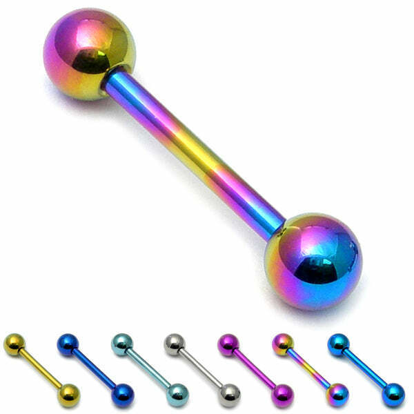 Titanium straight Barbell 1.6mm