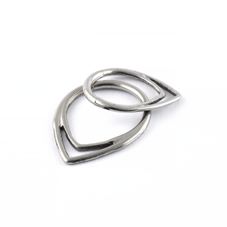 Titanium hinged Double Wishbone Segment Ring