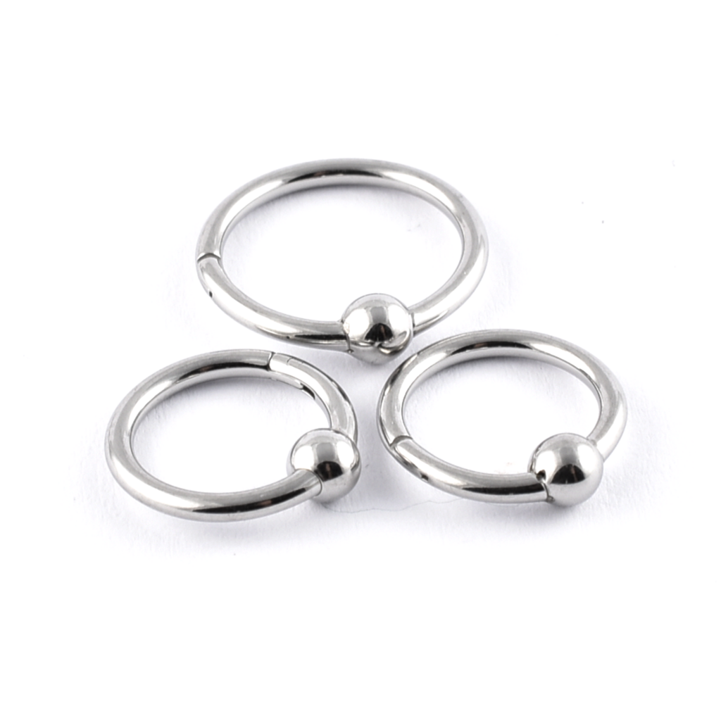 Surgical Steel hinged Segment Ring (BCR)