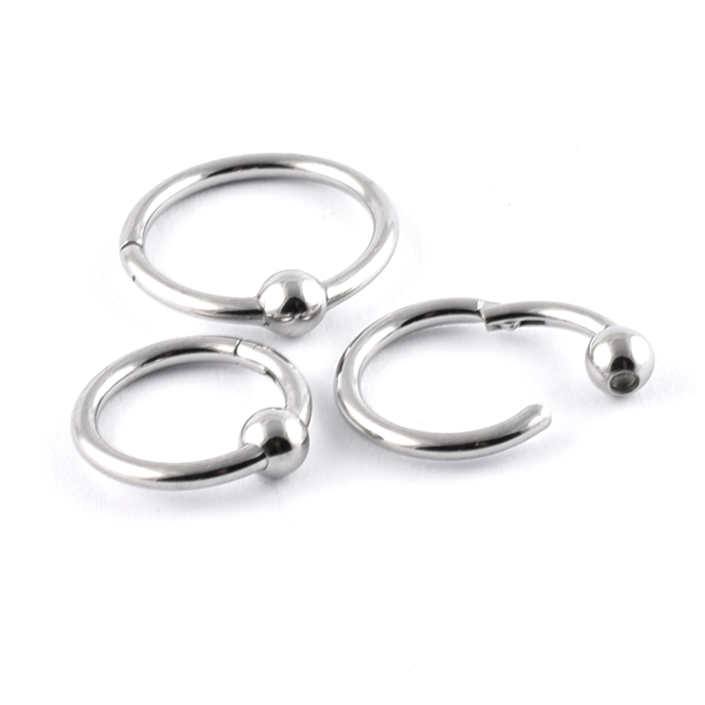 Surgical Steel hinged Segment Ring (BCR)